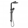 Kaya Deluxe Twin Shower Matte Black